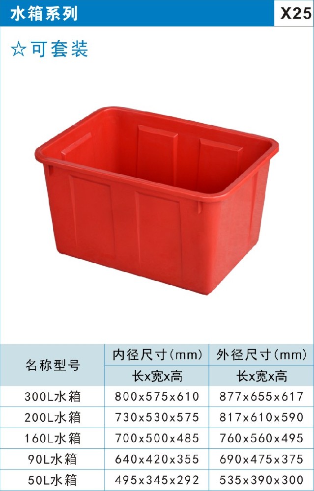 塑料周转箱水箱系列