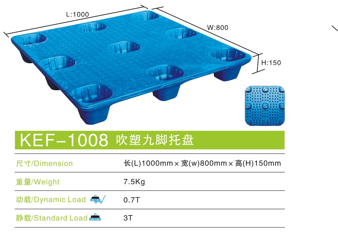 川字型塑料托盘图2